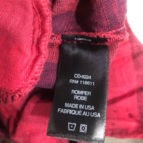 NWT ANTHROPOLOGIE Amadi Striped Linen Shorts Romper - Picture 9 of 14